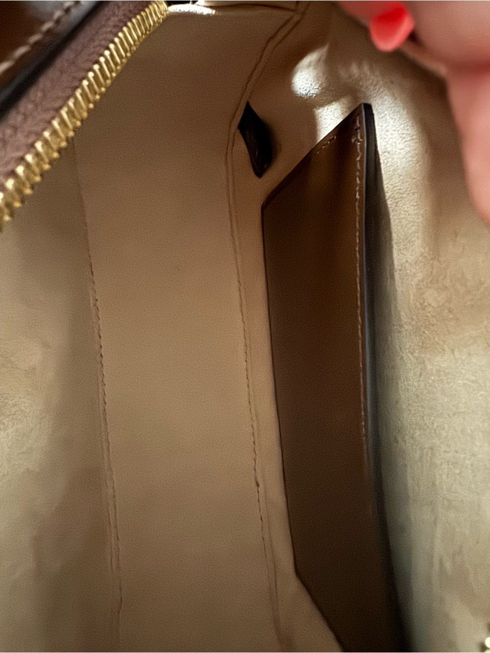 Gucci Beige GG Supreme Canvas Brown Leather Horsebit Crossbody - Picture 4 of 11